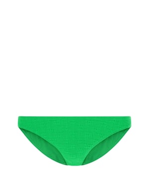 Logo-Detail Strick-Bikini-Hose