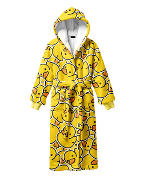 "Rubber Duck" Sherpa-Bademantel