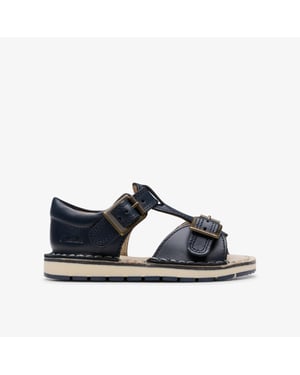 PlaysunReef T. Navy Leder-Sandalen