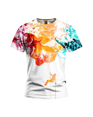"Paint Pour Climber" T-shirt
