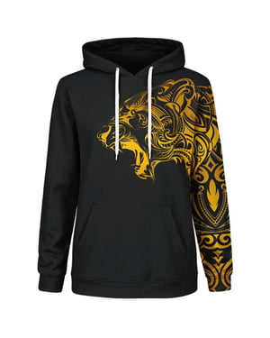 "Polynesian Tiger Gold" Hoodie