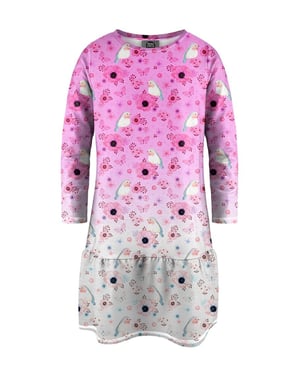 "Robin Pattern" Langarmkleid