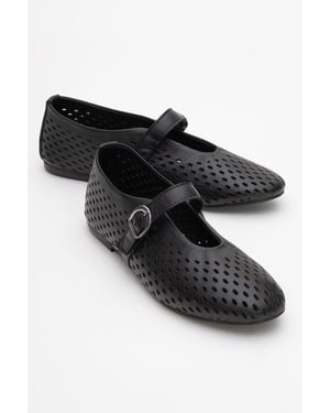 Arian Leder Ballerina Damen