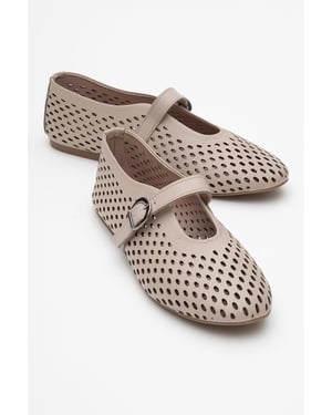 Arian Leder Ballerina Damen
