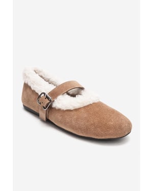 Guin Leder Riemen Flach Damen