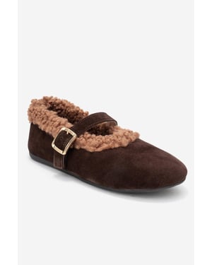 Guin Leder Riemen Flach Damen