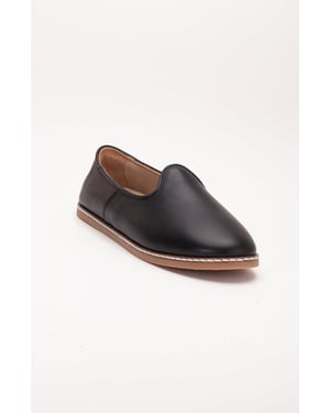 Dalya Leder Slip-On Flache Schuhe Damen