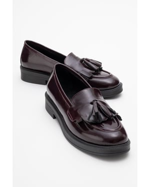 Milly Leder Quaste Loafer