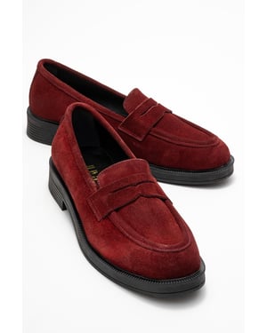 Bree Plateau Penny Leder Loafer