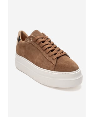 Nera Leather Casual Turnschuh Women