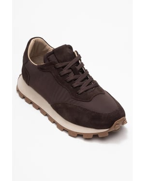 Amanda Leder Turnschuhe Damen