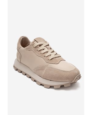 Amanda Leder Turnschuhe Damen