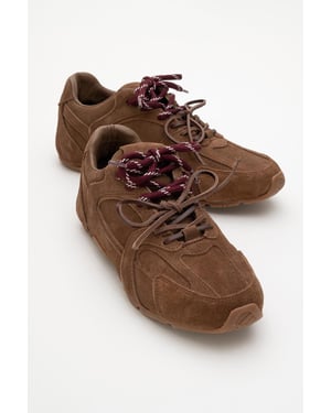 Selena Leder Turnschuhe Damen