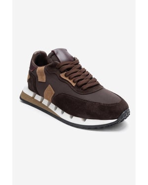 Vian Leather Platform Turnschuh Women