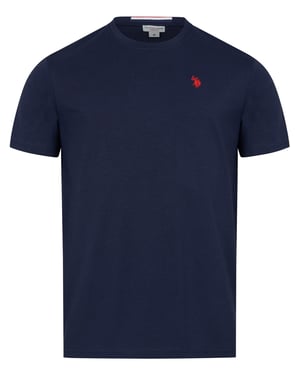 U.S. POLO ASSN. Herren Basic T-Shirt aus 100% Baumwolle