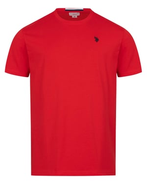 U.S. POLO ASSN. Herren Basic T-Shirt aus 100% Baumwolle
