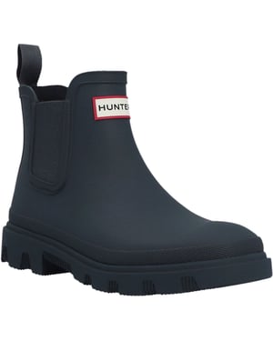 Hunter Downpour Chelsea Gummistiefel für Herren in Marineblau