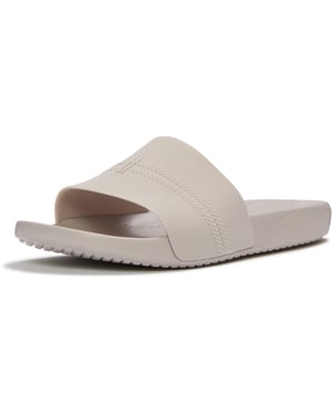 Fitflop iQushion Pool Polyurethan Herren Slides in Hellgrau