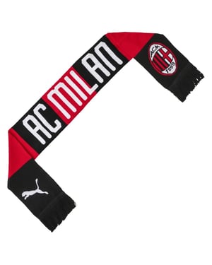 Puma AC Milan 1899 Schwarz/Rot Fanschal
