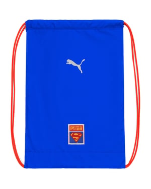 Puma Superman Kinder Fitness Sack Blau/Rot