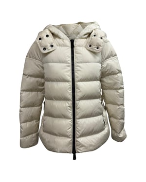 Moncler Chitalpa Daunenjacke aus weißem Polyamid