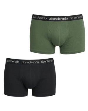 2er-Pack Herren Elastische Baumwoll-Boxershorts AA596
