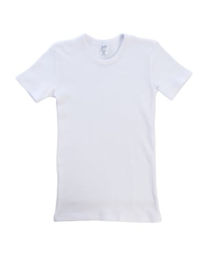 Abanderado Kurzarm-Thermo-T-Shirt aus Baumwolle, Modell A0252 – Jungen - Weiß