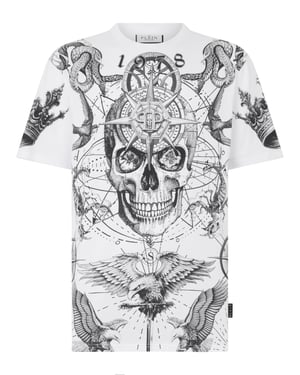 Round Neck T-Shirt Tattoo