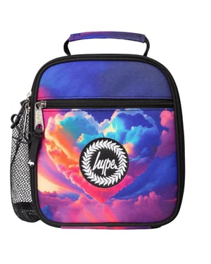 Hype Cloud Herz Mehrfarbige Lunch-Tasche