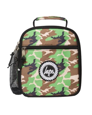Hype Camo Wappen Grün Lunch Tasche