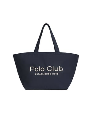 Shopper Bag Sloane marineblau Established 2012 Polo Club