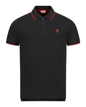 U.S. POLO ASSN. Herren Classic Fit Poloshirt kurzarm aus Baumwoll-Elasthan
