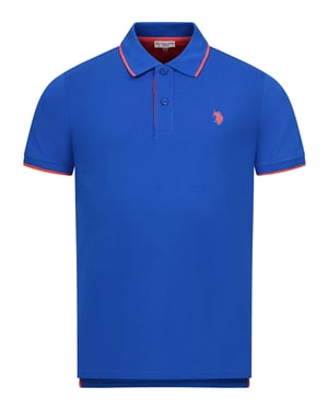 U.S. POLO ASSN. Herren Classic Fit Poloshirt kurzarm aus Baumwoll-Elasthan
