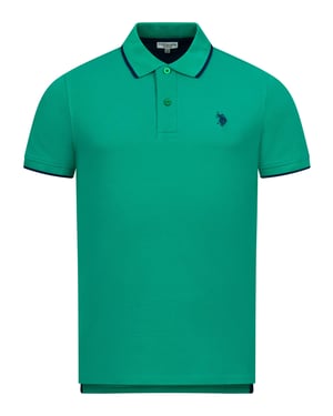 U.S. POLO ASSN. Herren Classic Fit Poloshirt kurzarm aus Baumwoll-Elasthan