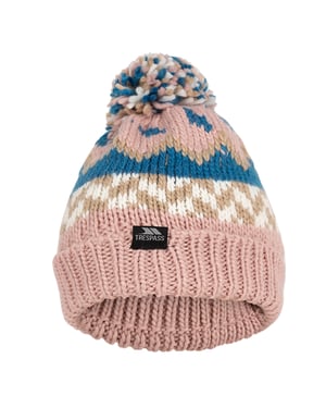 Trespass - "Twiglet" Hut Mit Vlies gefüttert für Kinder (Nebelhafte Rose/Bondi-Blau)