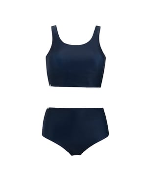 Regatta - "Orla Kiely" Bikini-Set für Damen, wendbar (Blau)