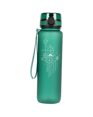 Trespass - Wasserflasche "Novalock", Sport (Leuchtend Grün)