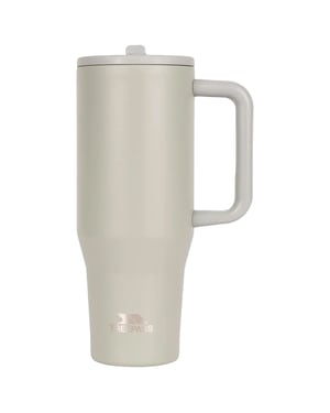 Trespass - Kaffeebecher, Edelstahl, 1.2l (Salbei)