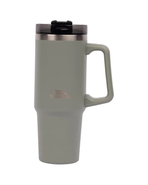 Trespass - Kaffeebecher "Bigup", Edelstahl (Salbei)