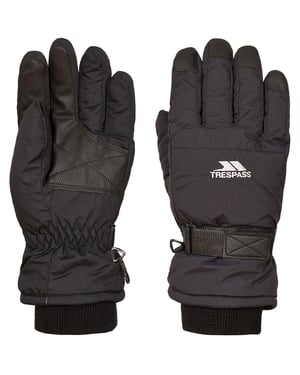 Trespass - Herren/Damen Unisex Skihandschuhe "Gohan II" (Schwarz)