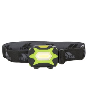 Trespass - Stirnlampe "Beacon" (Schwarz)