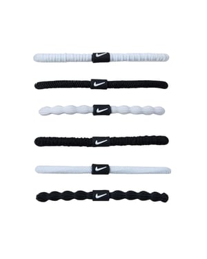Nike - Haarband (6er-Pack) (Weiß/Schwarz)