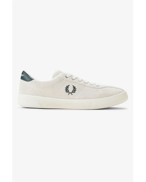 Fred Perry Tennisschuh aus Wildleder für Herren - Weiß