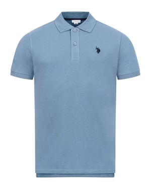 U.S. Polo Assn. Herren Basic Poloshirt kurzarm mit Stretchkomfort