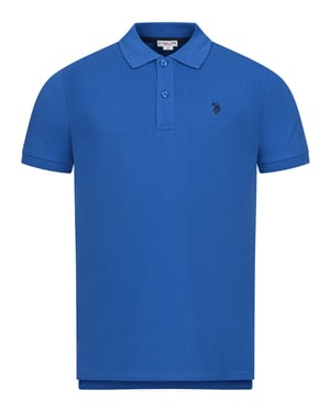 U.S. Polo Assn. Herren Basic Poloshirt kurzarm mit Stretchkomfort