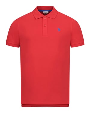 U.S. Polo Assn. Herren Basic Poloshirt kurzarm mit Stretchkomfort