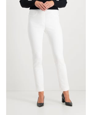 Leggie Shape-On Skinny Jeans | Optisches Weiß