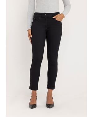 Twigie Slim-Jeans | Schwarz-Schwarz