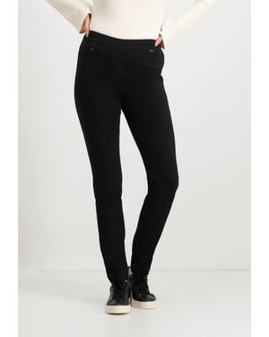 Leggie Shape-On Skinny Jeans | Schwarz Schwarz