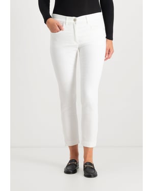 Twigie Shape-On Skinny Jeans mit Knöchelschnitt | Optisches Weiß